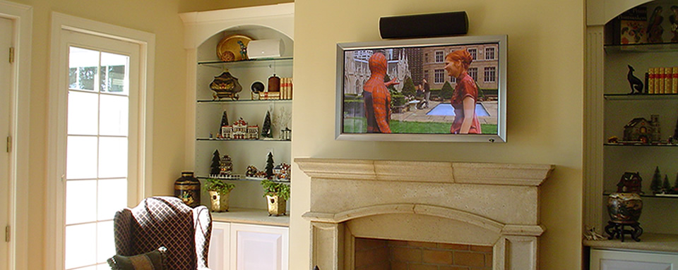 Home audio and Video Services in Matthews, NC.  TV installation, Surround Sound, Home Entertainment Systems